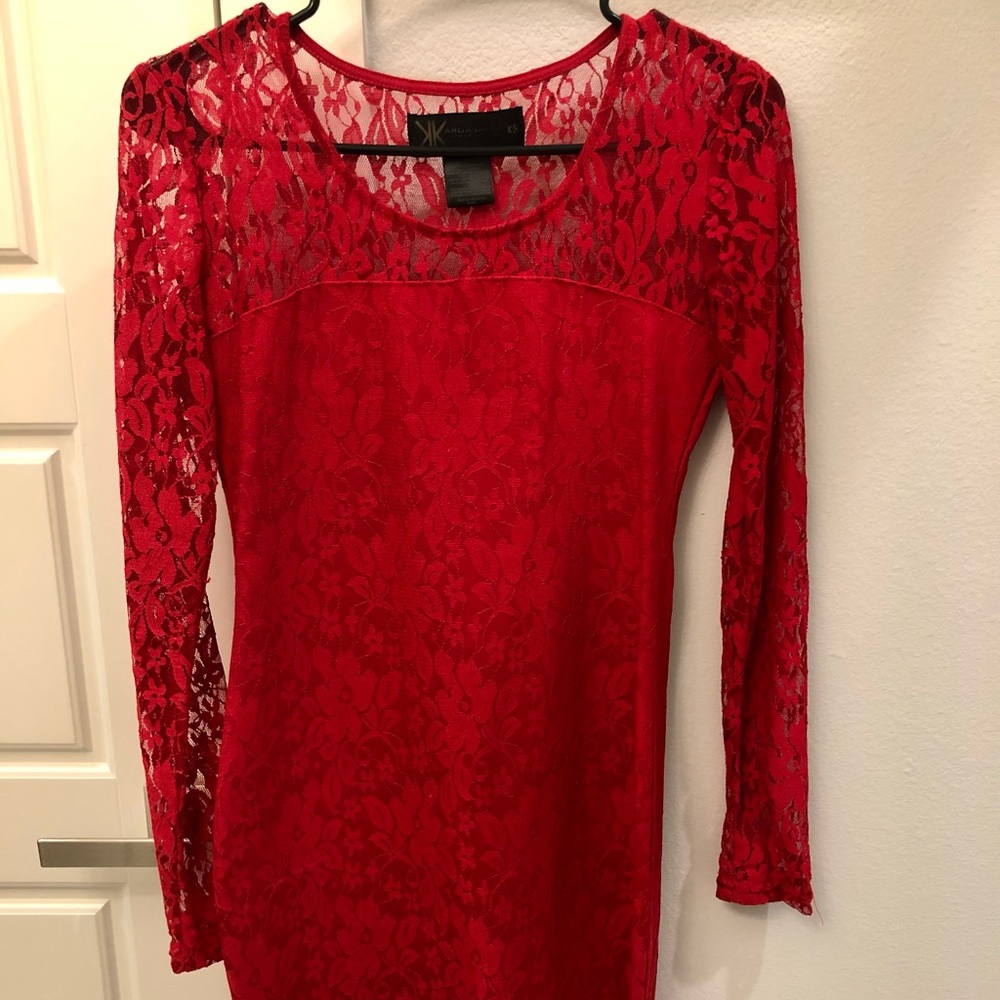 Kardashian Brand lace dress